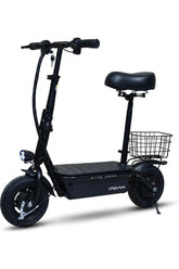 Swift Fold Pro 350W Electric Bike | 25km/h Speed | 10 Inch Tyre | Foldable E-Bike, Basket| Black