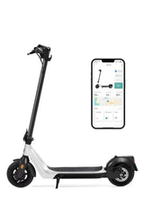 H20,Foldable Electric Scooter For Adult,500W,10 Inch tyre,62km,25KM/H Speed,120KG Load,Silver.