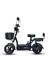 ITQ-4 Pro Electric Bike | 450W | 14-Inch Tyres | 65km Range | Includes Basket & Side Mirrors