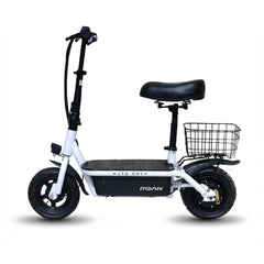 Swift Fold Pro 350W Electric Bike | 25km/h Speed | 10 Inch Tyre | Foldable E-Bike, Basket| Black