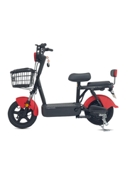 Urban Comfort Pro 450W Best Electric Bike | 55km/h | 14 Inch Tyre | LCD l Fast Charging 65km | Red