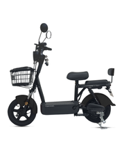 Urban Comfort Pro 450W Best Electric Bike | 55km/h | 14 Inch Tyre | LCD l Fast Charging 65km | Black