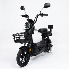 LoadMax PRO Electric Bike | 100KM speed | 600W Motor | 14 Inch Tires | Mirror Basket | Premium Fast