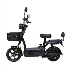 Urban Plus Pro 450W Best Electric Bike | 55km/h | 14 Inch Tyre | LCD l Fast Charging 65km | Black